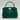 Fendi – Sac 2-Way en cuir de crocodile vert foncé