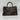 Chanel – Sac 2-Way Tote Vintage Marron Doré en Cuir Caviar