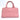 Chanel – Sac bowling petit modèle en cuir grainé rose sakura